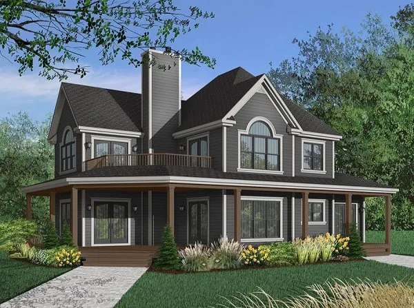 ExteriorPhoto for House Plan #142383