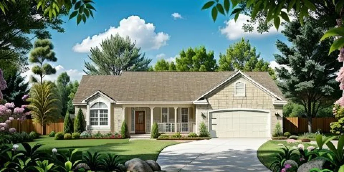 Full Rendering for House Plan #359711