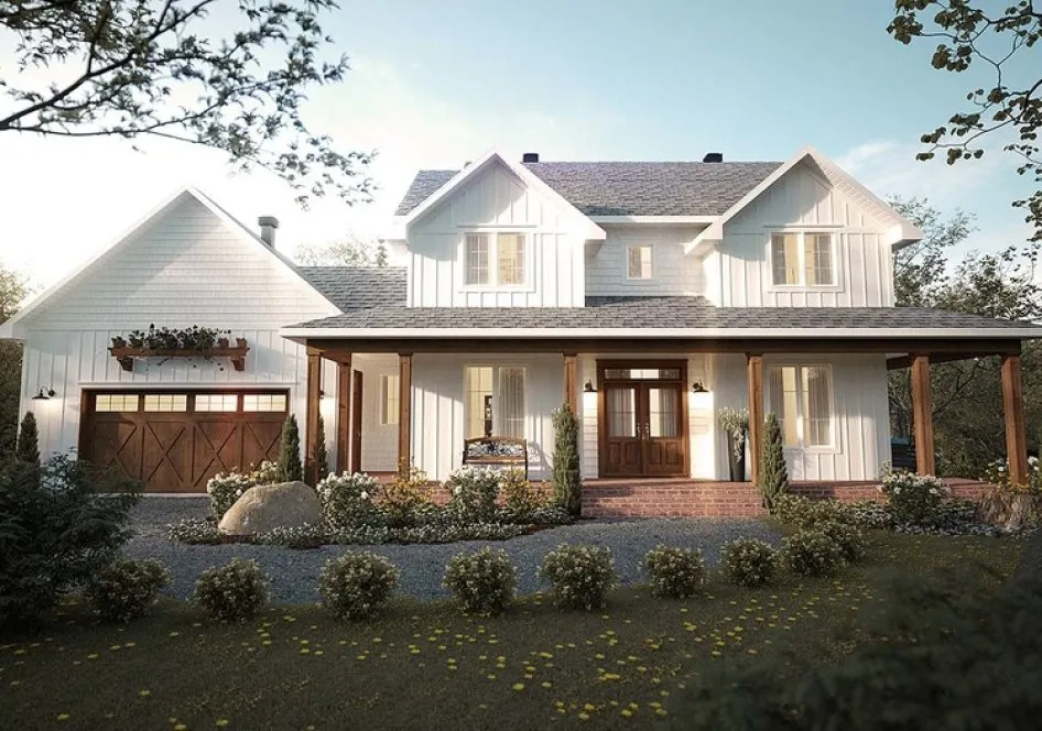 Full Rendering for House Plan #149573