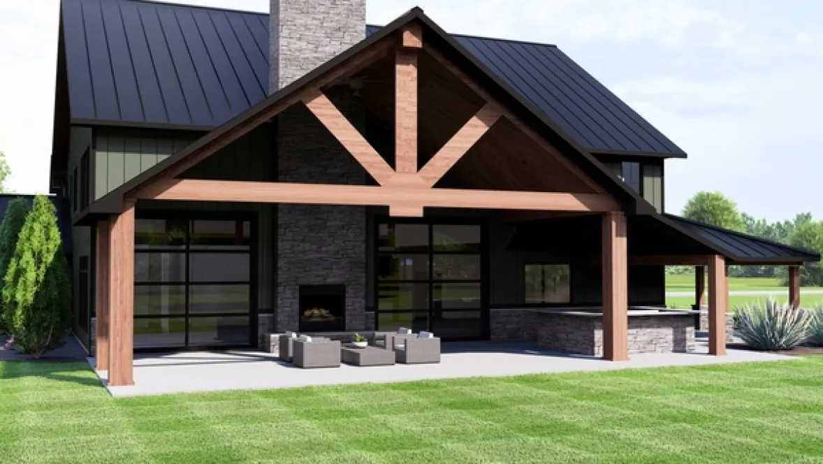 ExteriorPhoto for House Plan #758126