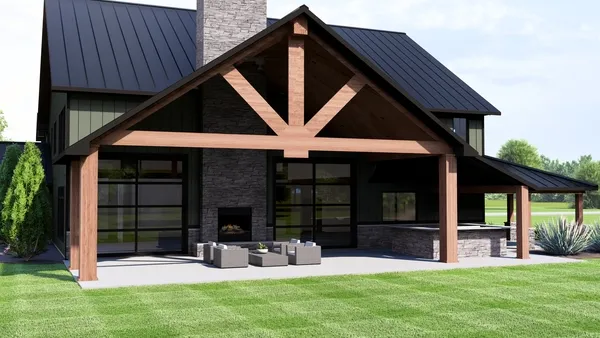 ExteriorPhoto for House Plan #758126