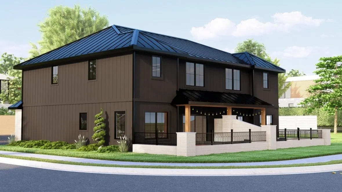 Full Rendering for House Plan #750313