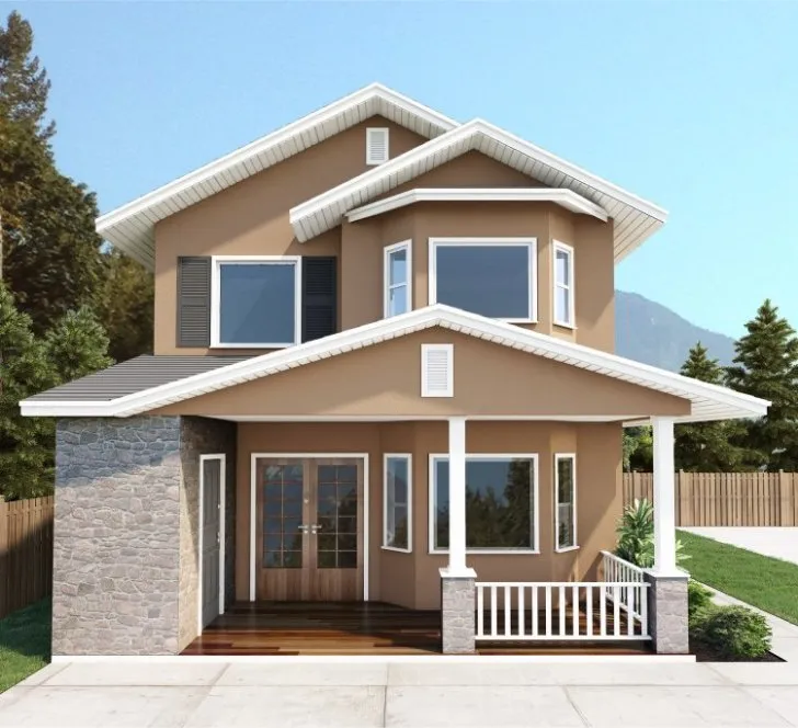 ExteriorPhoto for House Plan #201441