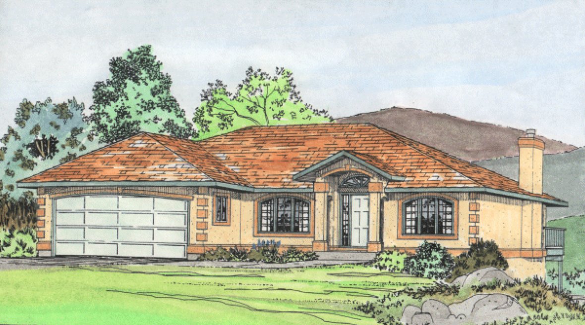 ExteriorPhoto for House Plan #201204