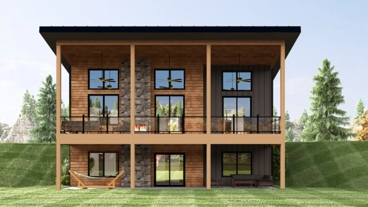 ExteriorPhoto for House Plan #750611