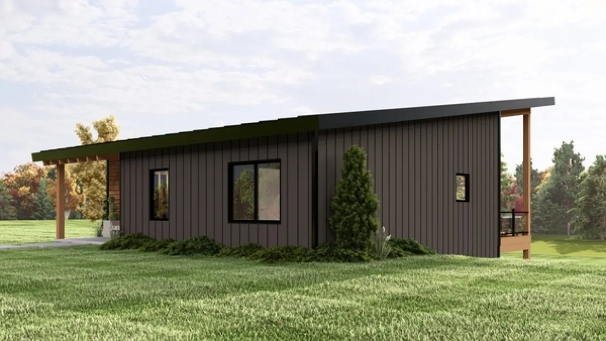 ExteriorPhoto for House Plan #750611