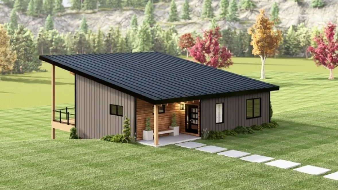 ExteriorPhoto for House Plan #750611