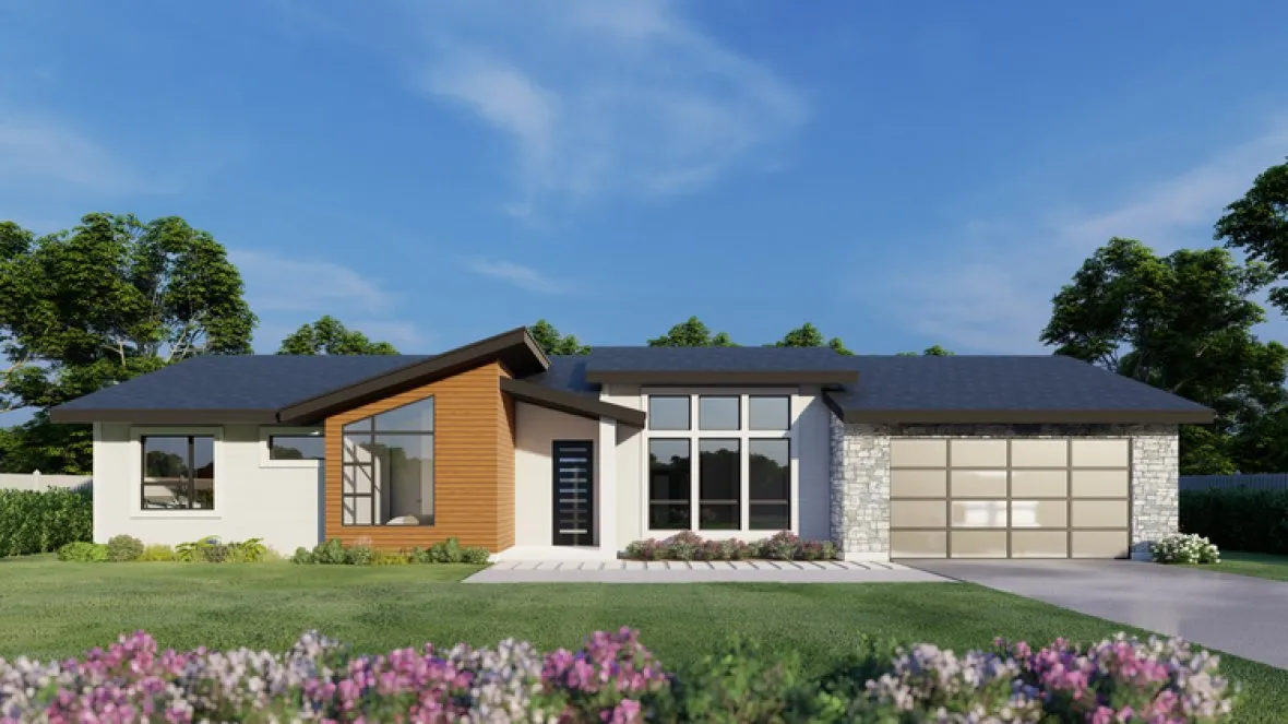 Full Rendering for House Plan #804751