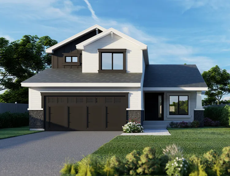 Full Rendering for House Plan #801331