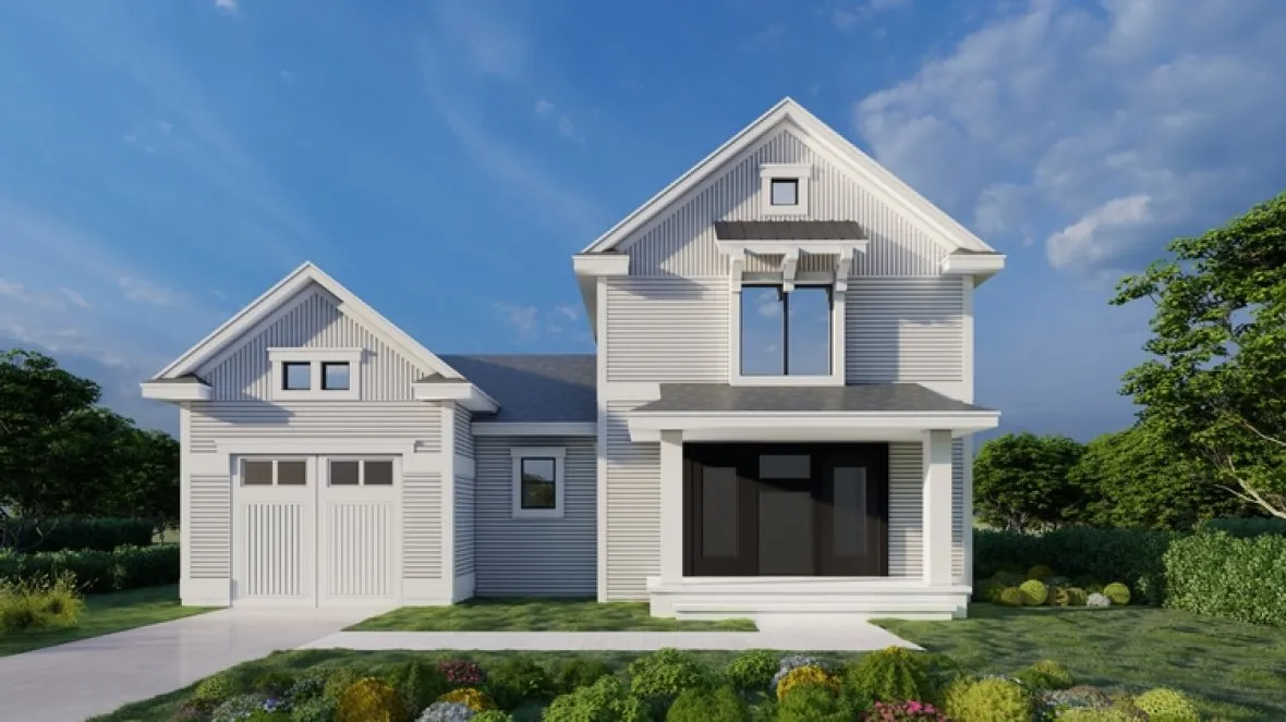 Full Rendering for House Plan #802411