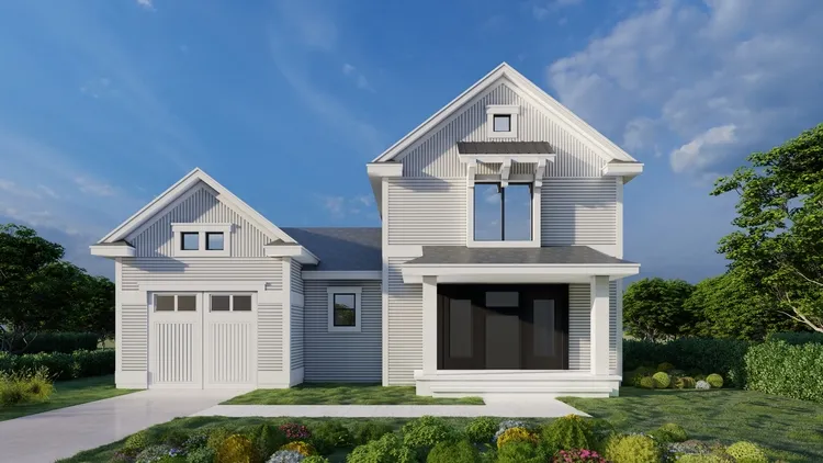 Full Rendering for House Plan #802411