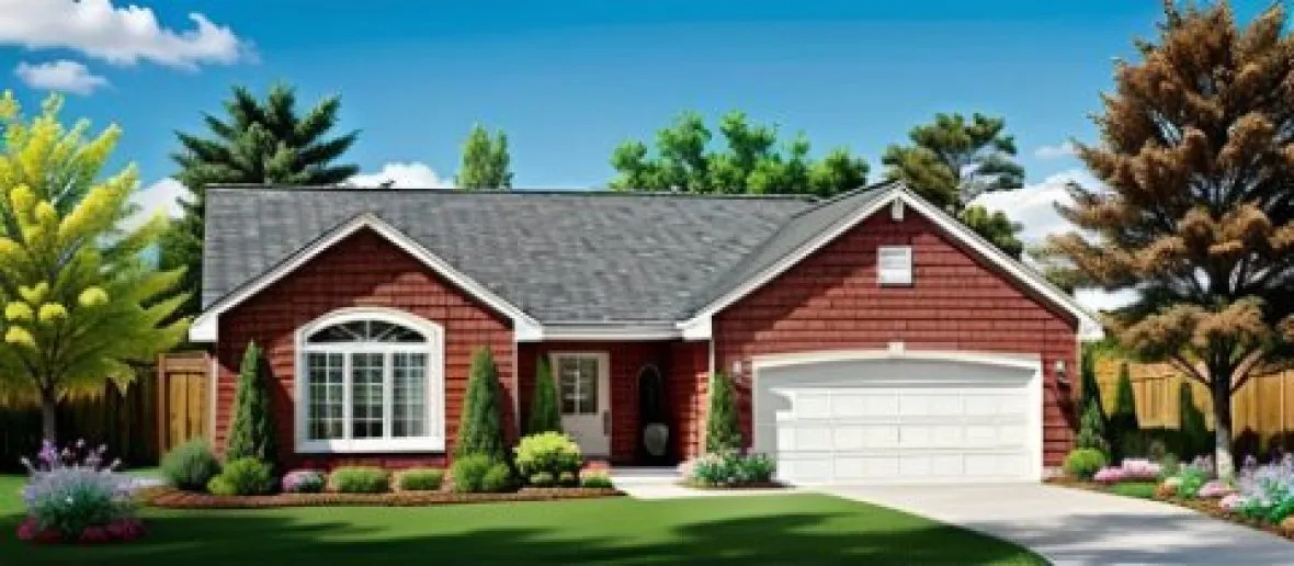 Full Rendering for House Plan #350431