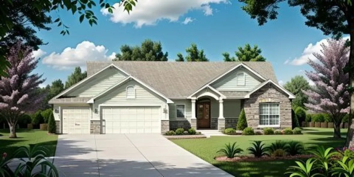 Full Rendering for House Plan #357531