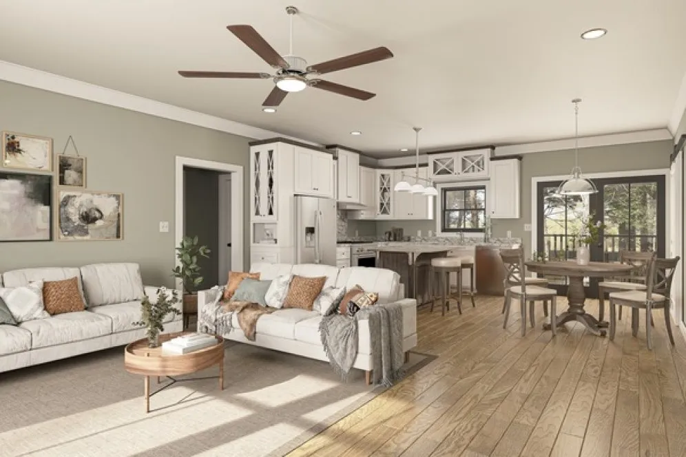 Full Rendering for House Plan #432041