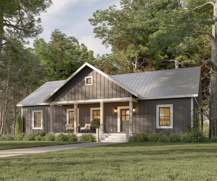 Full Rendering for House Plan #432361