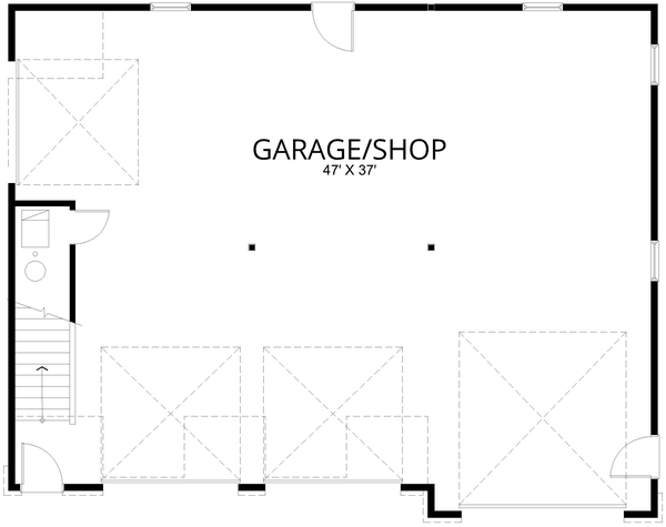 Main Floor Plan for House Plan #809633