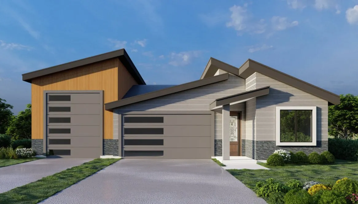 Full Rendering for House Plan #806551