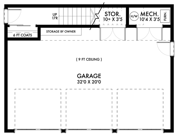 Main Floor Plan for House Plan #597241