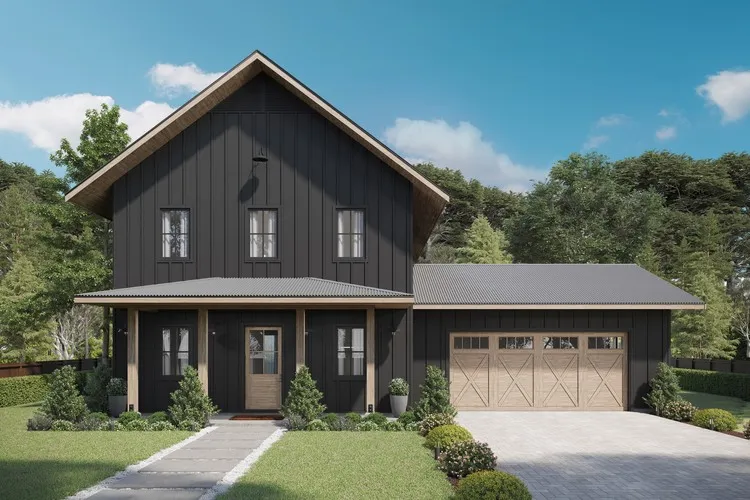 Full Rendering for House Plan #590832