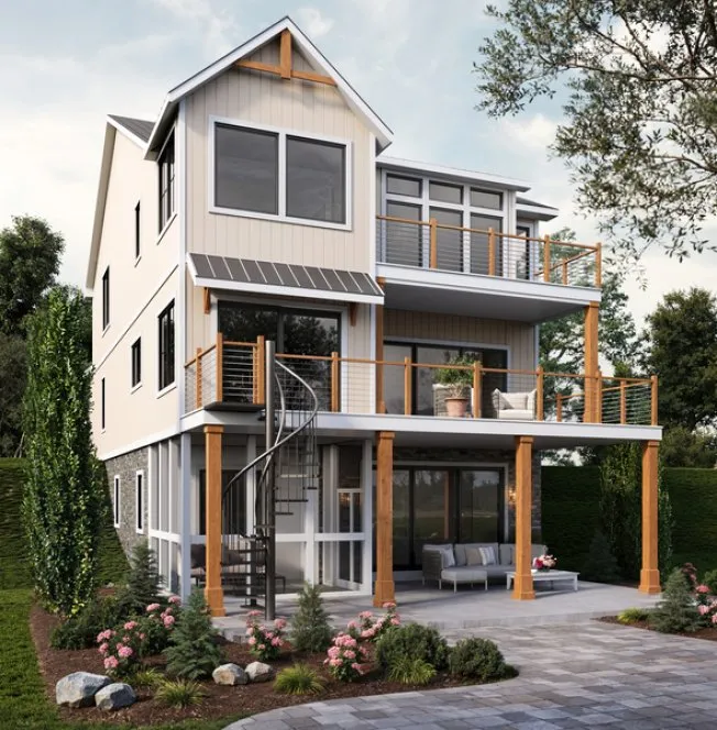 ExteriorPhoto for House Plan #753192