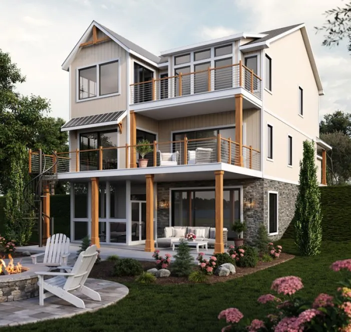 ExteriorPhoto for House Plan #753192