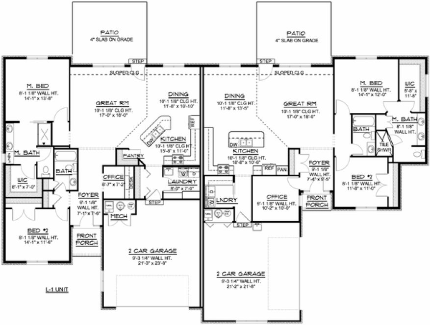 Main Floor Plan for House Plan #752913