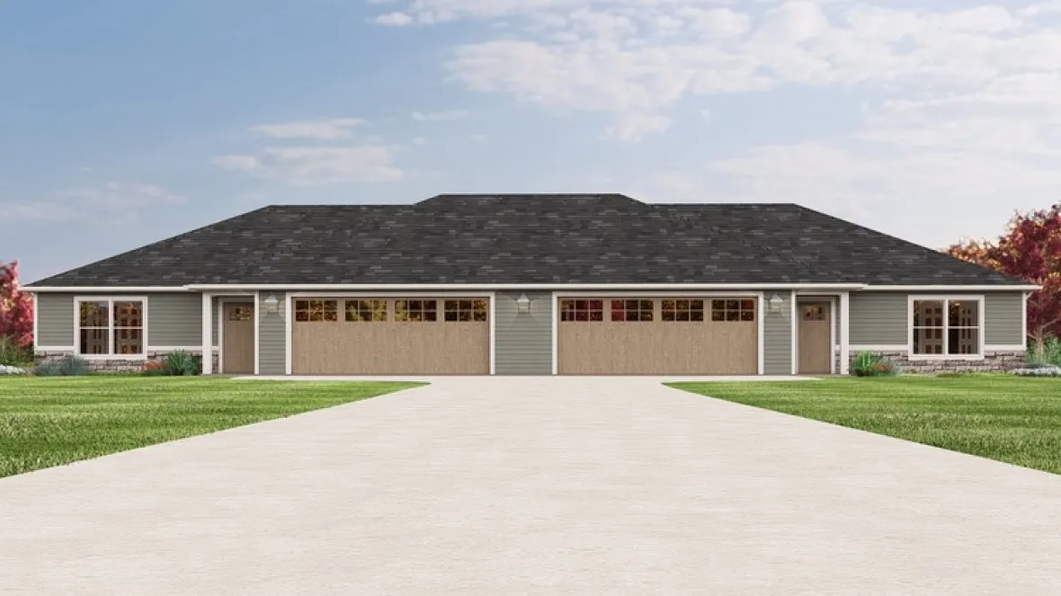 Full Rendering for House Plan #759821