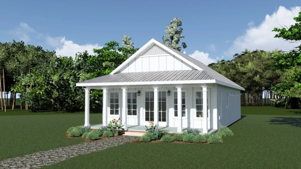 ExteriorPhoto for House Plan #438511