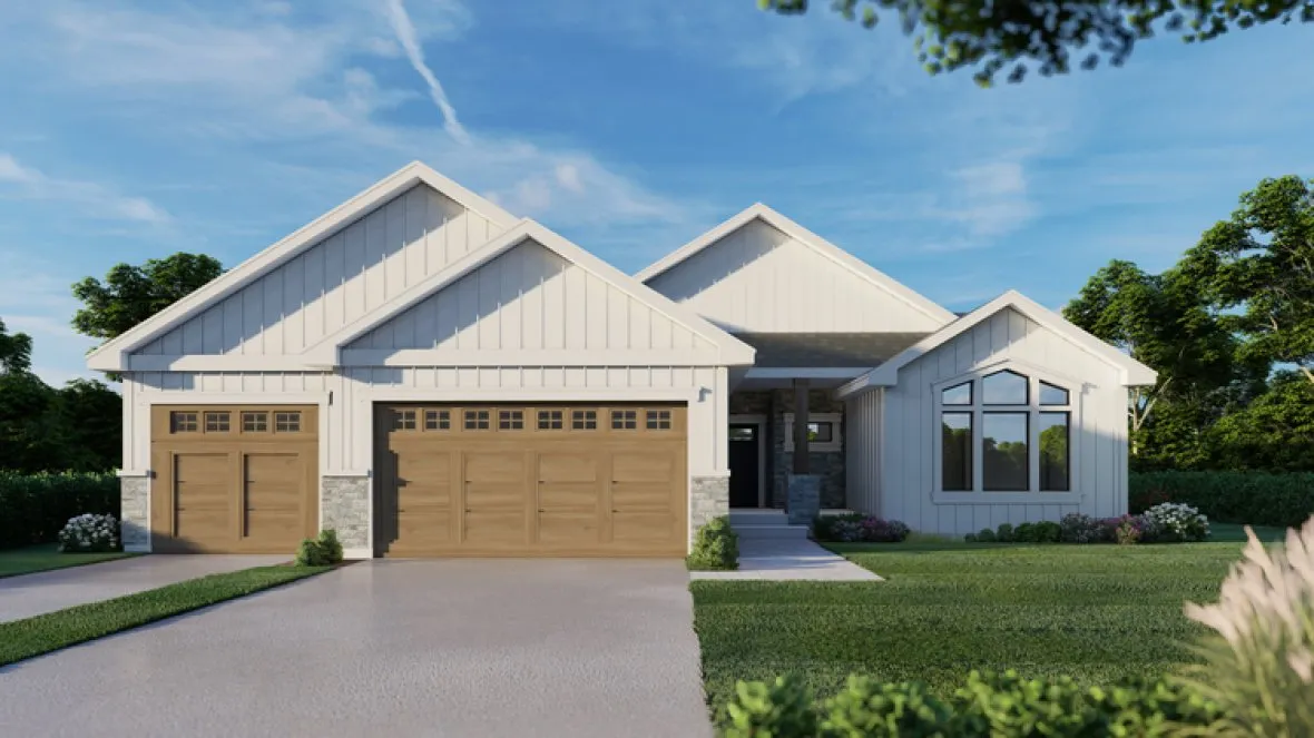 Full Rendering for House Plan #804143