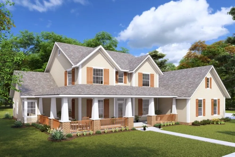 ExteriorPhoto for House Plan #248003