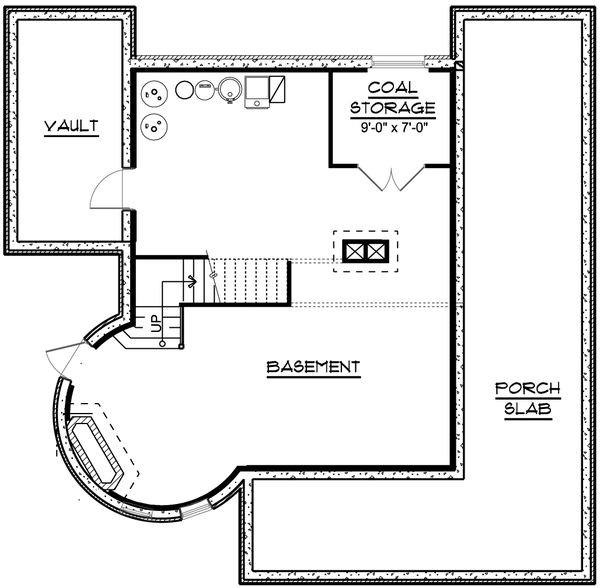 Basement Plan for House Plan #754181