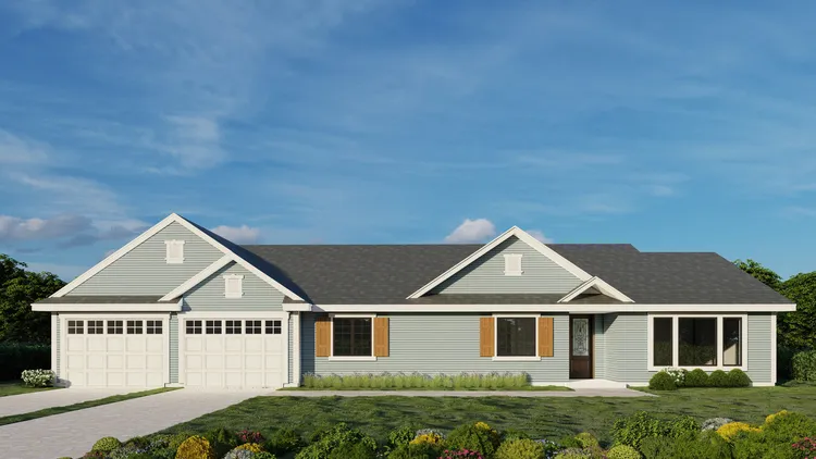 Full Rendering for House Plan #809671
