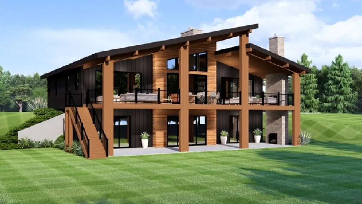 ExteriorPhoto for House Plan #758604