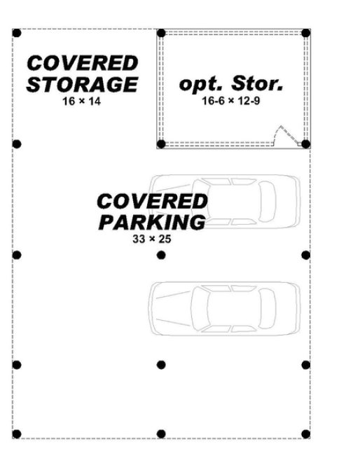 Floorplan lower for House Plan #691631