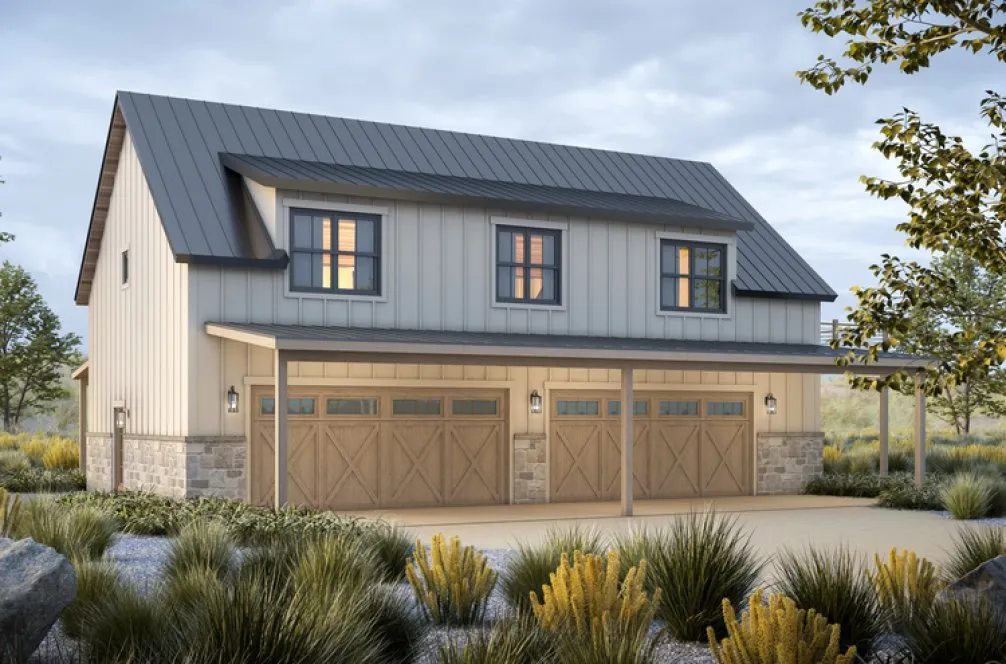 Full Rendering for House Plan #155692