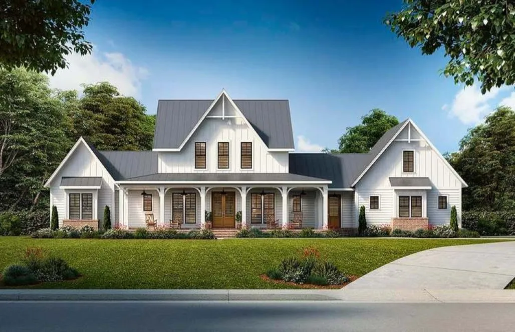 Full Rendering for House Plan #906072