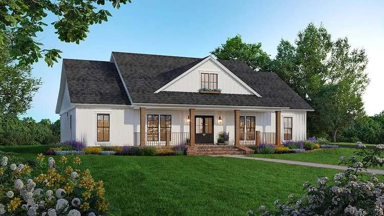Full Rendering for House Plan #216281
