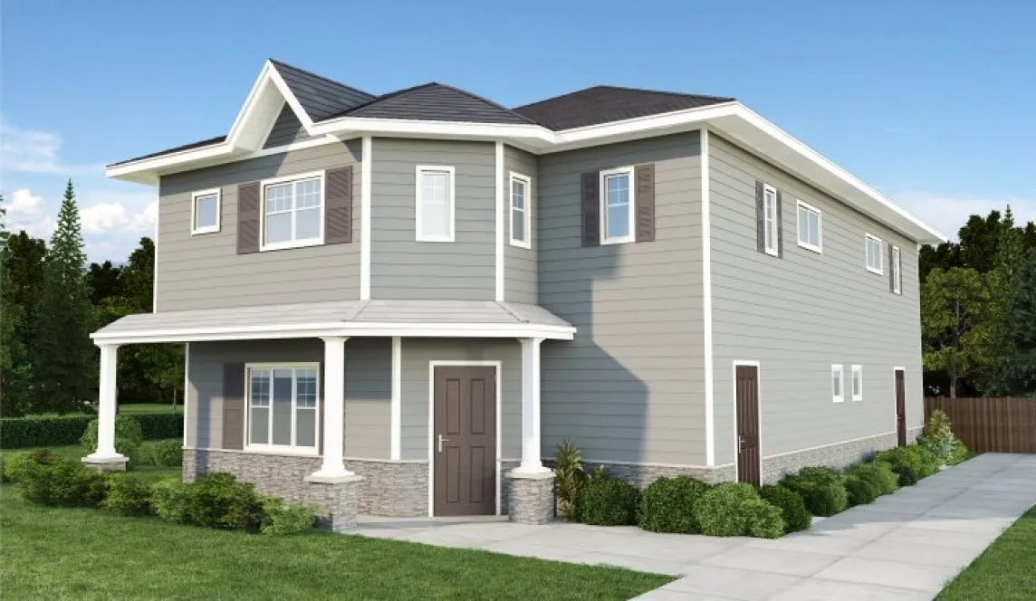 Full Rendering for House Plan #201447