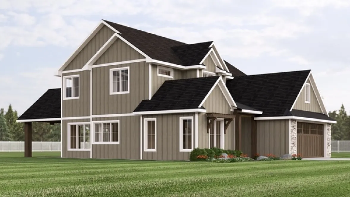 ExteriorPhoto for House Plan #755303