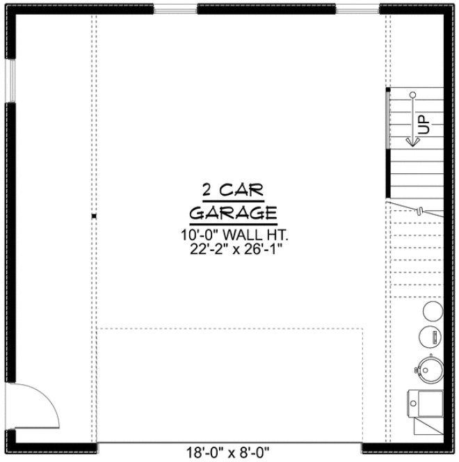 Main Floor Plan for House Plan #754770
