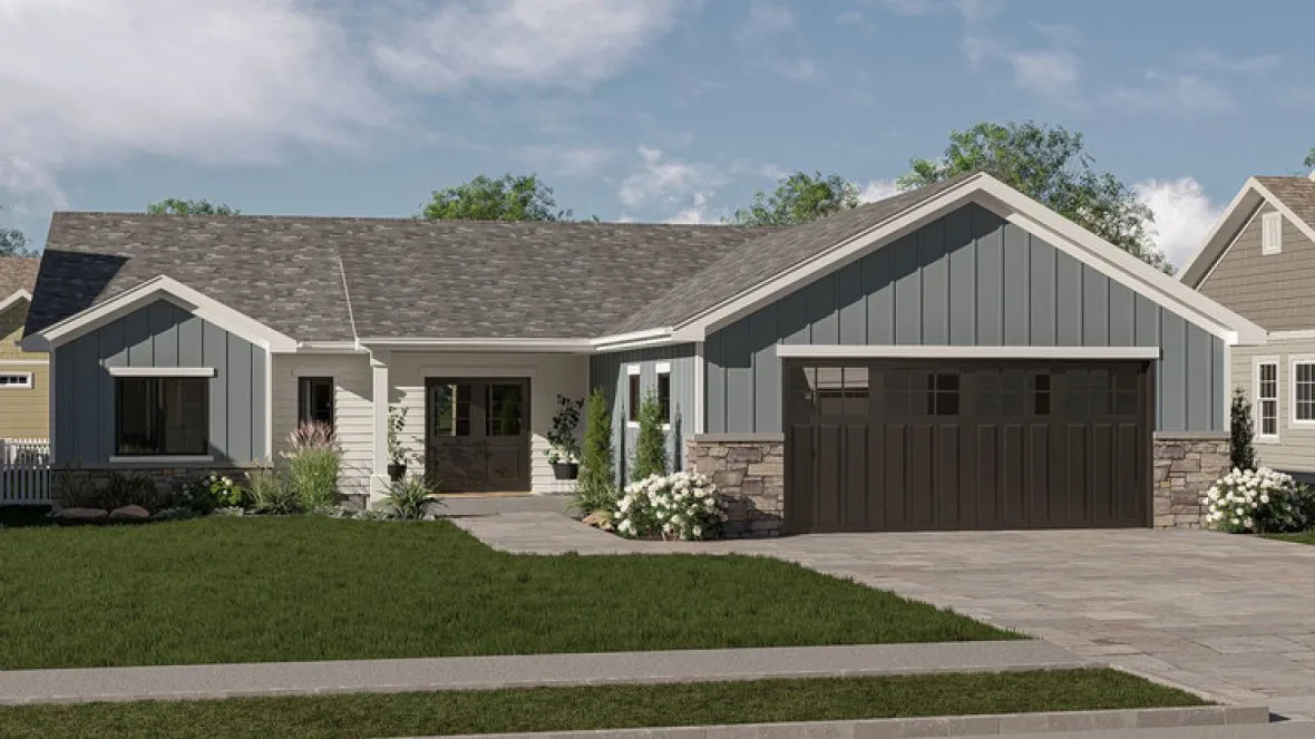 Full Rendering for House Plan #704071