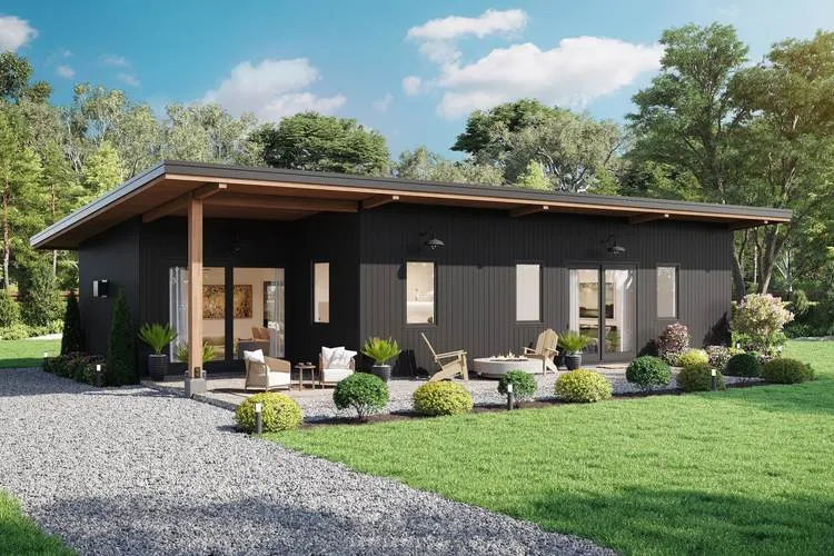 Full Rendering for House Plan #592321