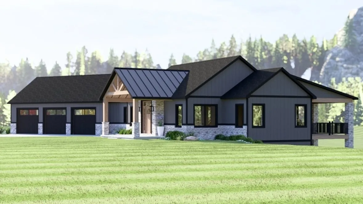 ExteriorPhoto for House Plan #758371