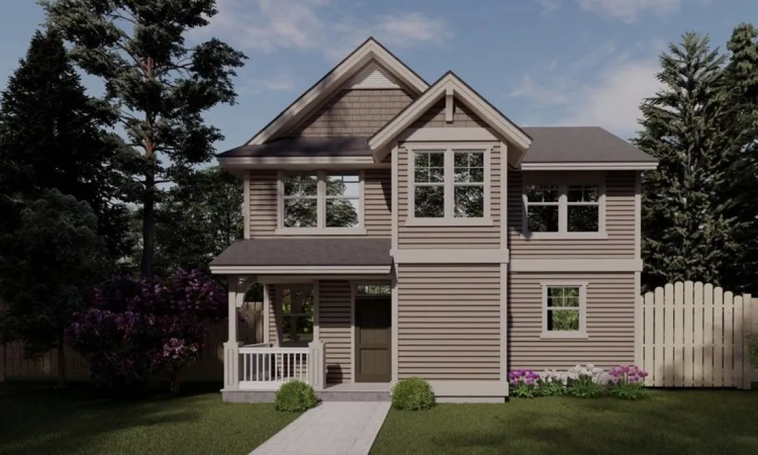 Full Rendering for House Plan #859641