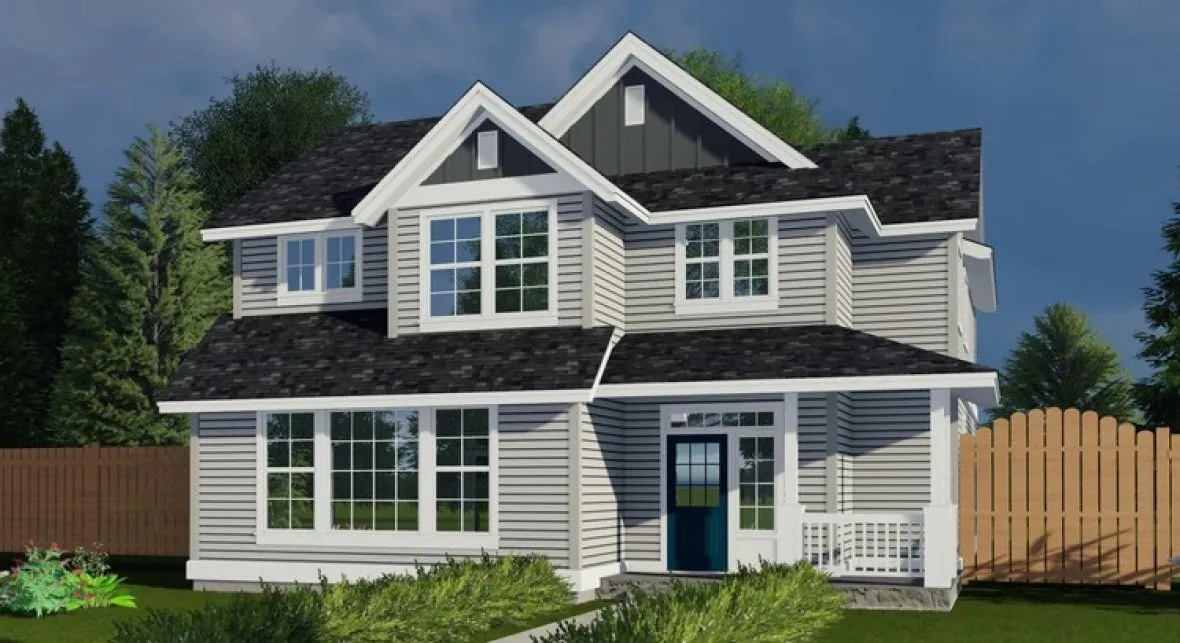 Full Rendering for House Plan #859312