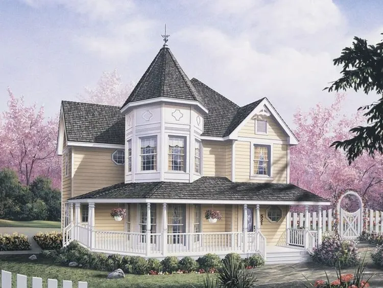 Full Rendering for House Plan #631502