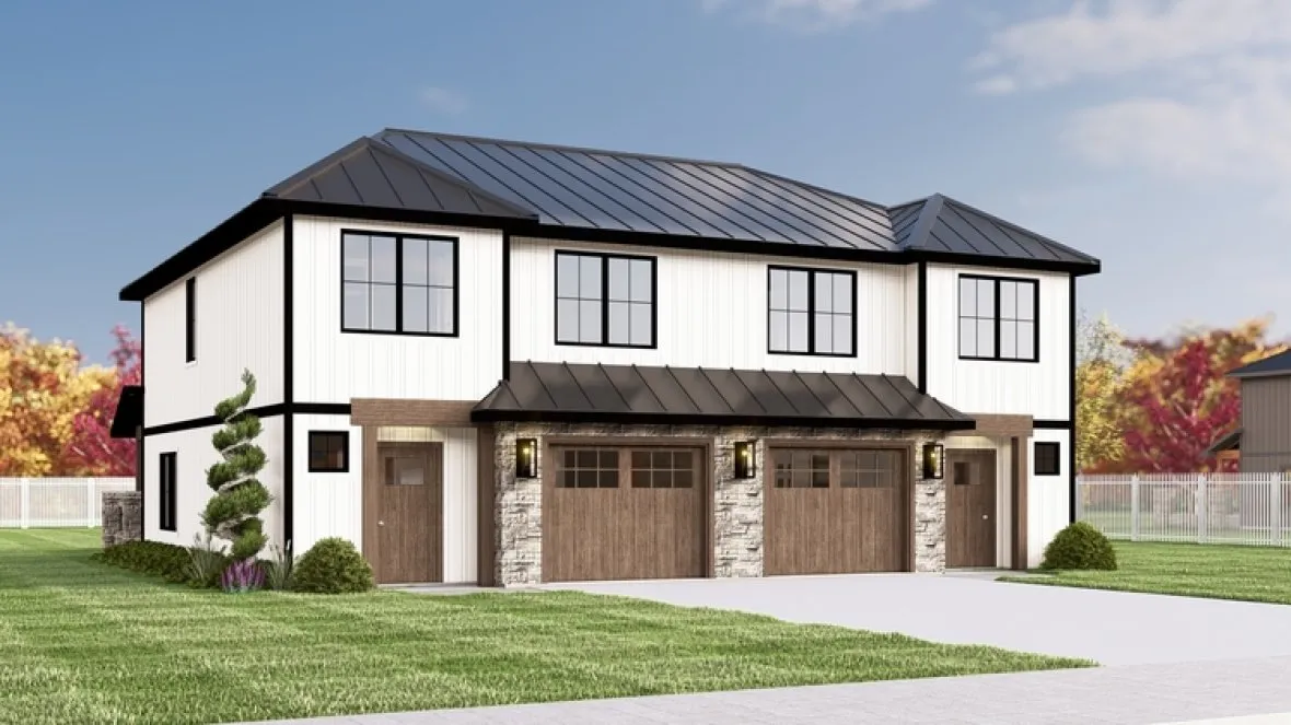 Full Rendering for House Plan #752113