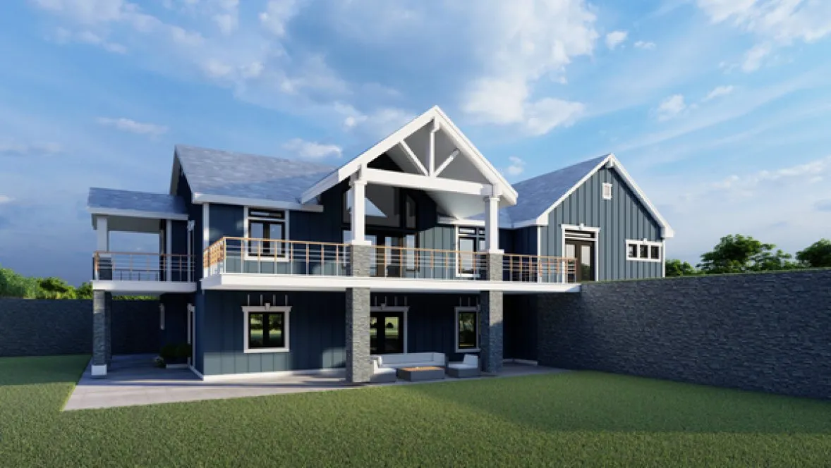 ExteriorPhoto for House Plan #809932