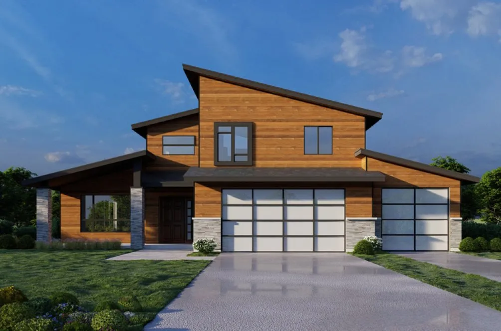 Full Rendering for House Plan #807872