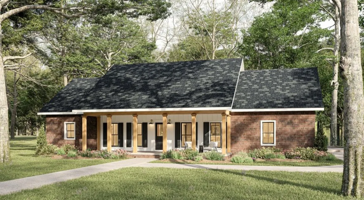 Full Rendering for House Plan #435902